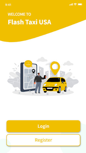 Flash Taxi USA Screenshot 0