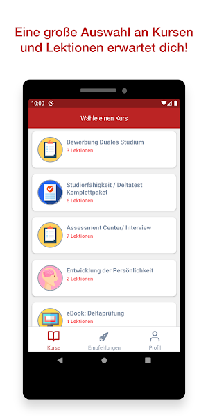 Studierfähigkeit / Studienwahl Screenshot 1