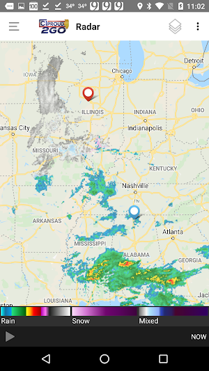 CIProud2Go Weather Screenshot 3