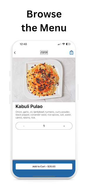 Emran Restaurant CDA Screenshot 1