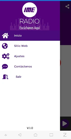 Ime Radio Screenshot 1