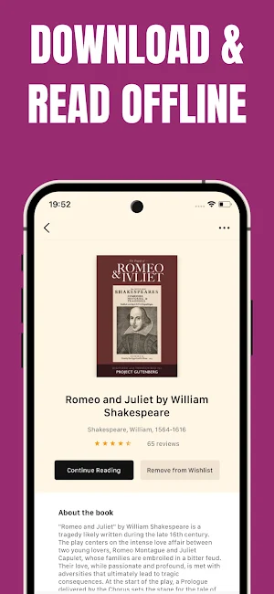 Gutenberg | eBook Reader Screenshot 1