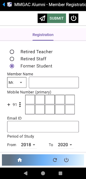Alumni MGGA College, Mahe Screenshot 2