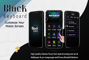 Black Keyboard Screenshot 0
