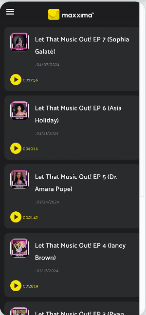 maxxima fm Screenshot 2