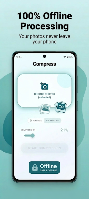 Photo Compressor: Image Resize Screenshot 3