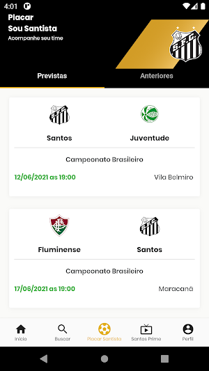 Movimento Sou Santista Screenshot 2