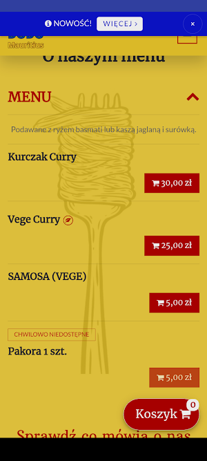 Kuchnia Dodo Mauritius Screenshot 2