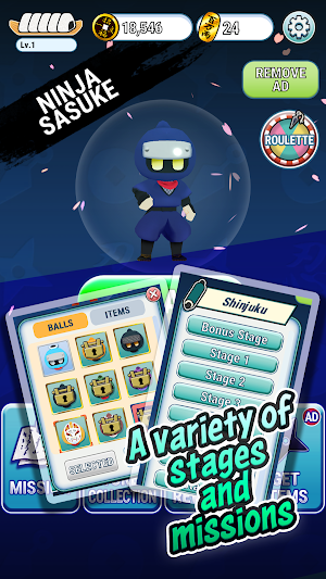 TOKYO NINJA BALL Screenshot 0