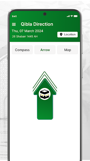 Qibla Compass : Qibla Finder Screenshot 1