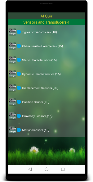 Mechatronics Quiz Screenshot 1
