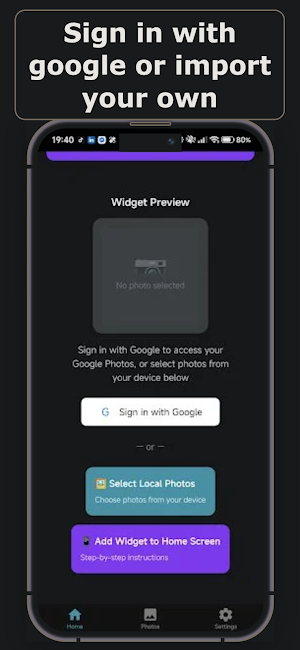 Photo Widget: Aesthetic Home Screenshot 3