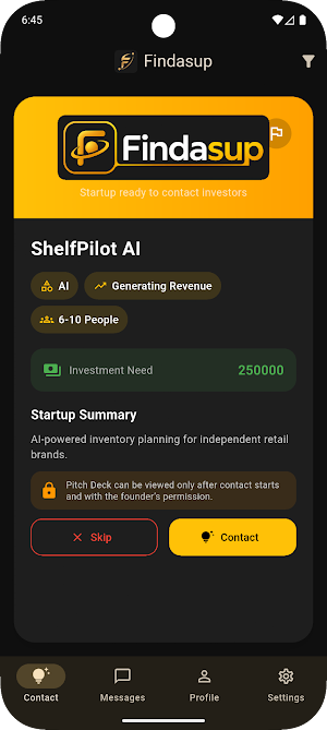 FindaSup Screenshot 1