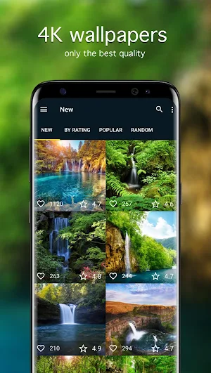 Waterfall Wallpapers 4K Screenshot 0
