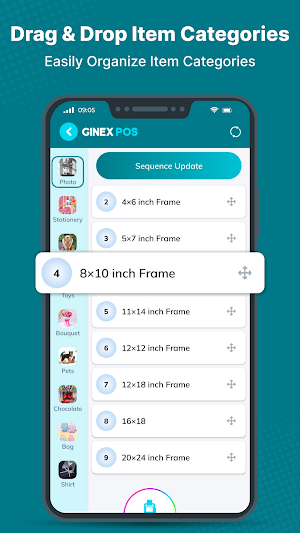 Ginex Gift Shop Billing Screenshot 2
