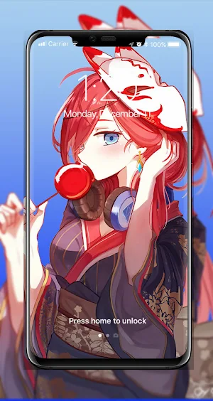 Miku Nakano - Go Toubun No Hanayome Wallpaper Screenshot 2