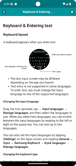 User guide for Galaxy Watch 5 Screenshot 2