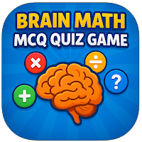 Brain Math MCQ Quiz Game
