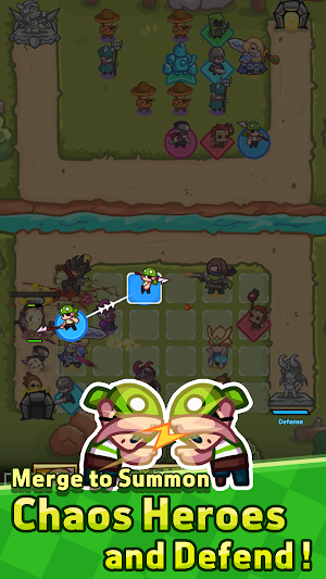Chaos Defense Merge Battle Screenshot 2