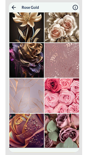 Rose Gold Wallpaper Screenshot 2