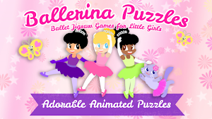Ballerina Puzzles for Kids Edu Screenshot 0