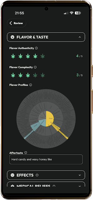 GREENT: Cannabis Strain Log Screenshot 0