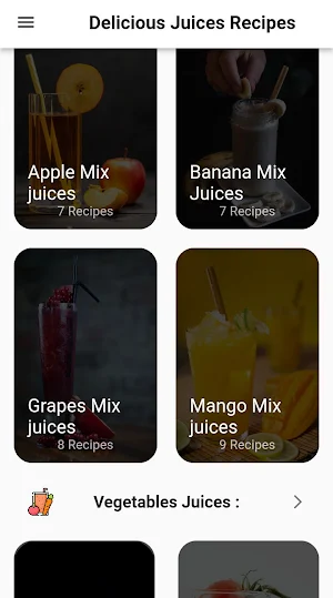 Juice Recipes Screenshot 1
