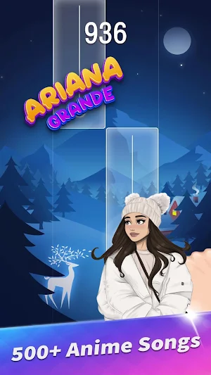 Ariana Grande song Piano Tiles Screenshot 2