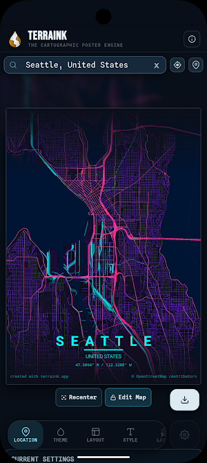 Terraink Screenshot 3