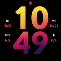 Big Fire Watch Face