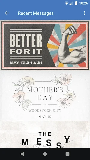 Woodstock City Church Screenshot 1