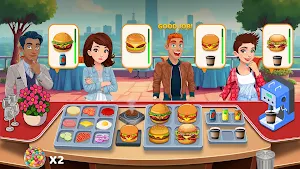 Food Rush: Cooking Game Screenshot 1