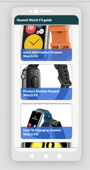 Huawei Watch Fit App Guide Screenshot 3