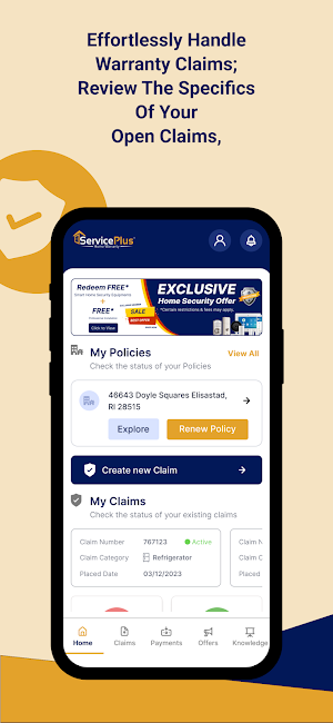 ServicePlus Home Warranty Screenshot 0
