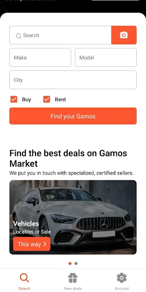 Gamos Market Screenshot 3