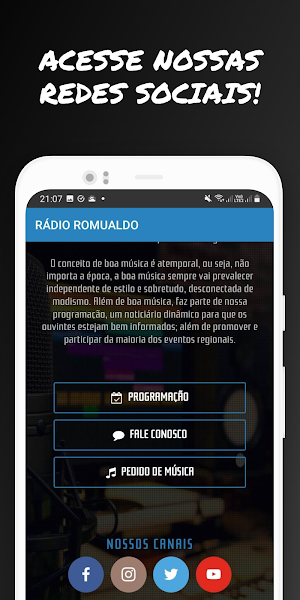 Rádio Romualdo Screenshot 2