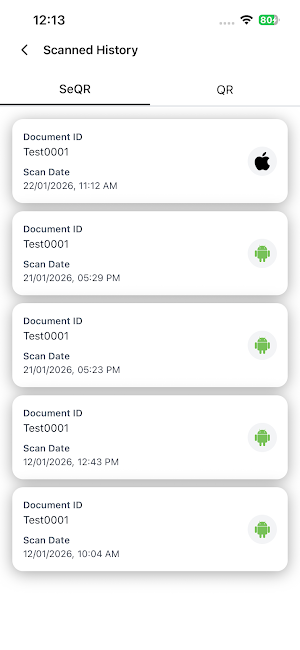 PrintFlow SeQR Scan Screenshot 3