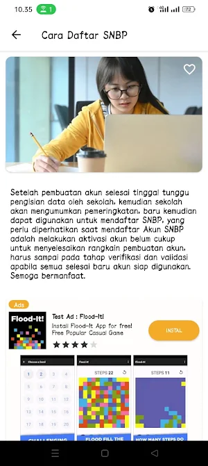 Cara Daftar Snbp Screenshot 1