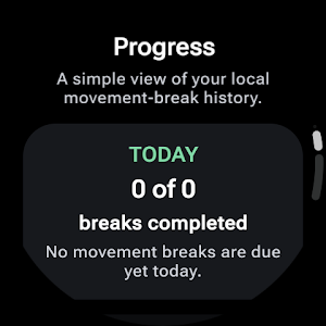 WalkReset: Walking Reminder Screenshot 1