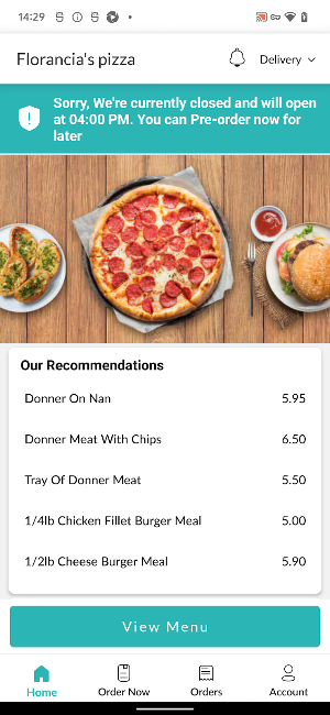 Florancia pizza Screenshot 1