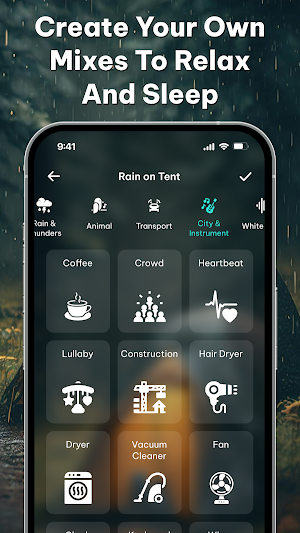 Sleep Sounds - Relaxing Sounds Screenshot 1