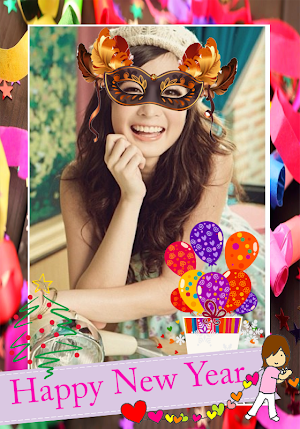 New Year Photo Frame HD Screenshot 1