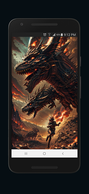 Dinosaurs & Dragons Wallpapers Screenshot 1