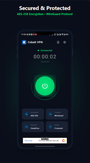 Cobalt VPN Screenshot 1