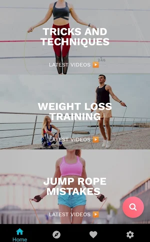 Jump Rope Workout: Fat Burning Cardio Training Screenshot 3