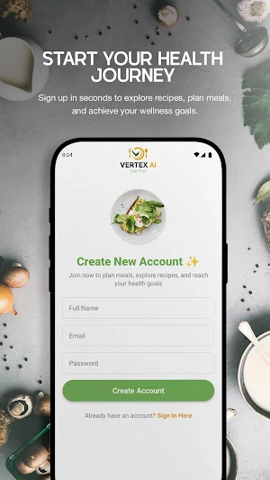 VertexAI Diet Planner Screenshot 2