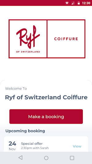 Ryf of Switzerland Coiffure Screenshot 0