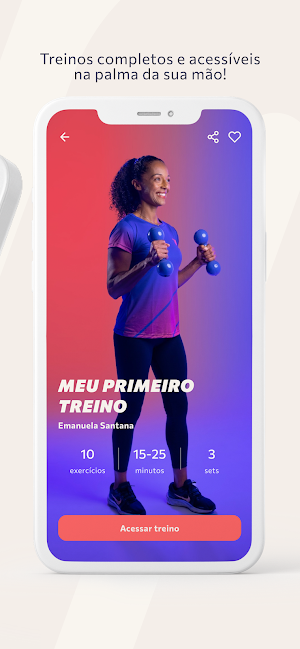Movv training app Screenshot 2
