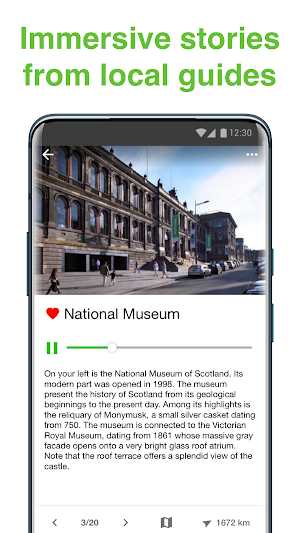 Edinburgh SmartGuide - Audio Guide & Offline Maps Screenshot 3