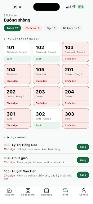 myPMS - Khách sạn, Nhà nghỉ Screenshot 3